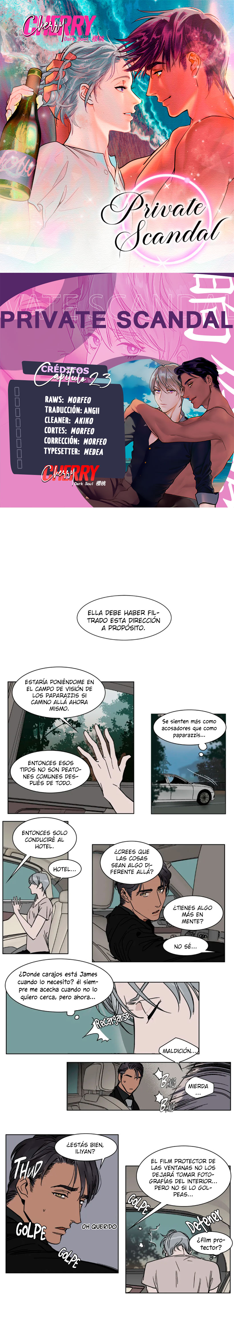 Private Scandal. página 1