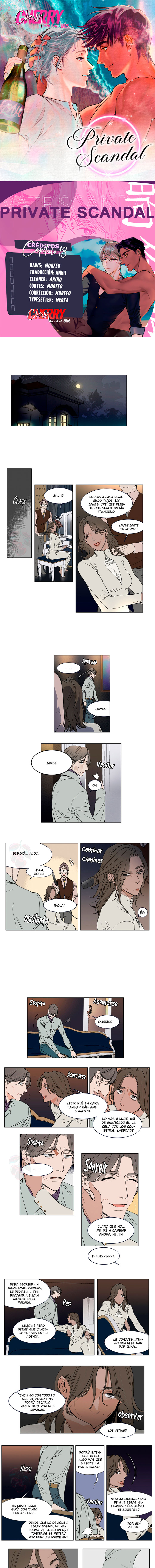 Private Scandal. página 1