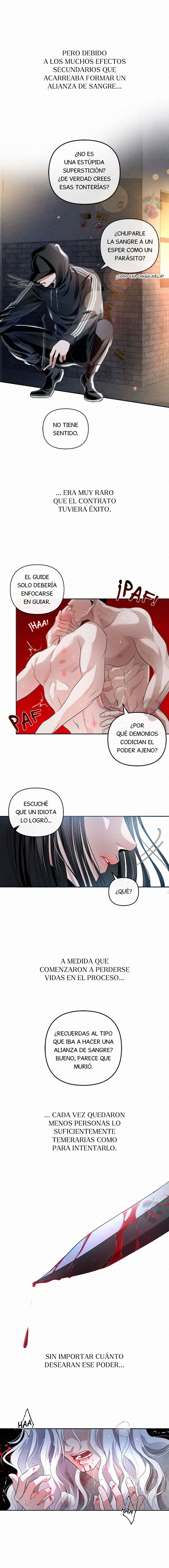 Un guide más allá de la sangre T1. página 8